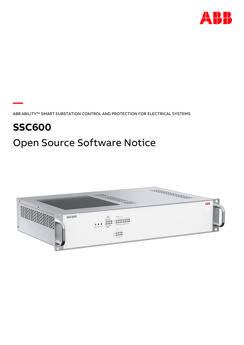ABB 1MRS759154 cut sheet — first page