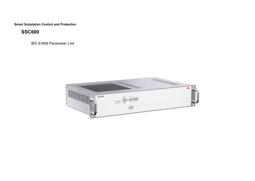 ABB 1MRS759162 cut sheet — first page