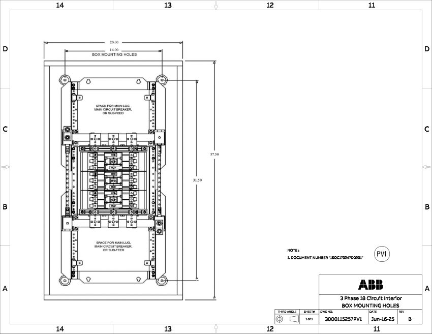 ABB 1SQC173247D0201 cut sheet — first page