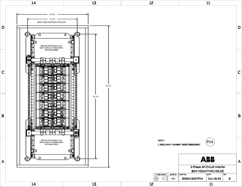 ABB 1SQC173250D0201 cut sheet — first page