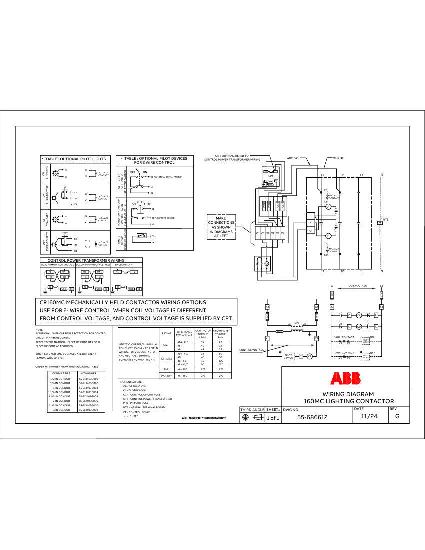 ABB 1SQC911067D0201 cut sheet — first page