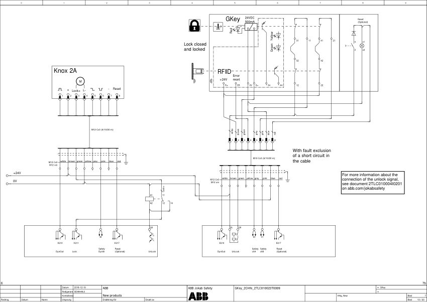 ABB 2TLC010023T0009 cut sheet — first page