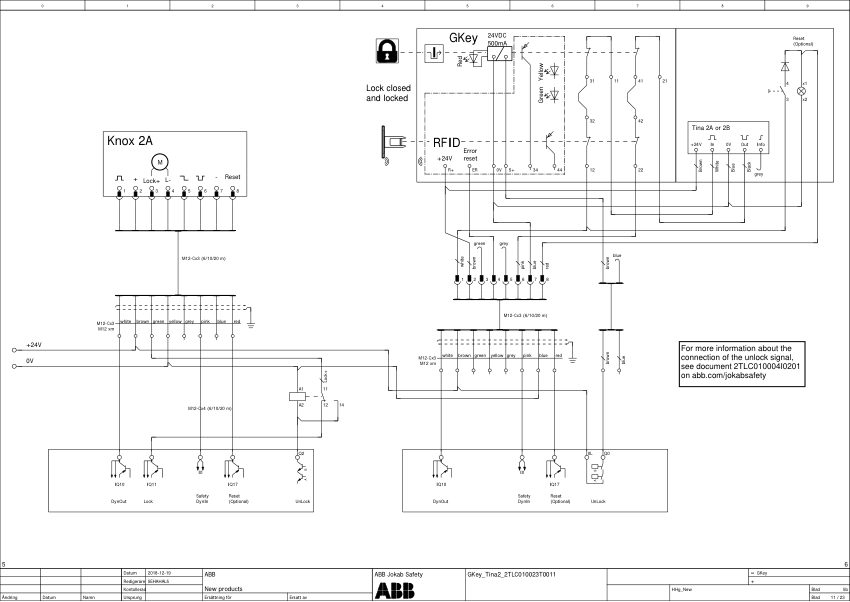 ABB 2TLC010023T0011 cut sheet — first page