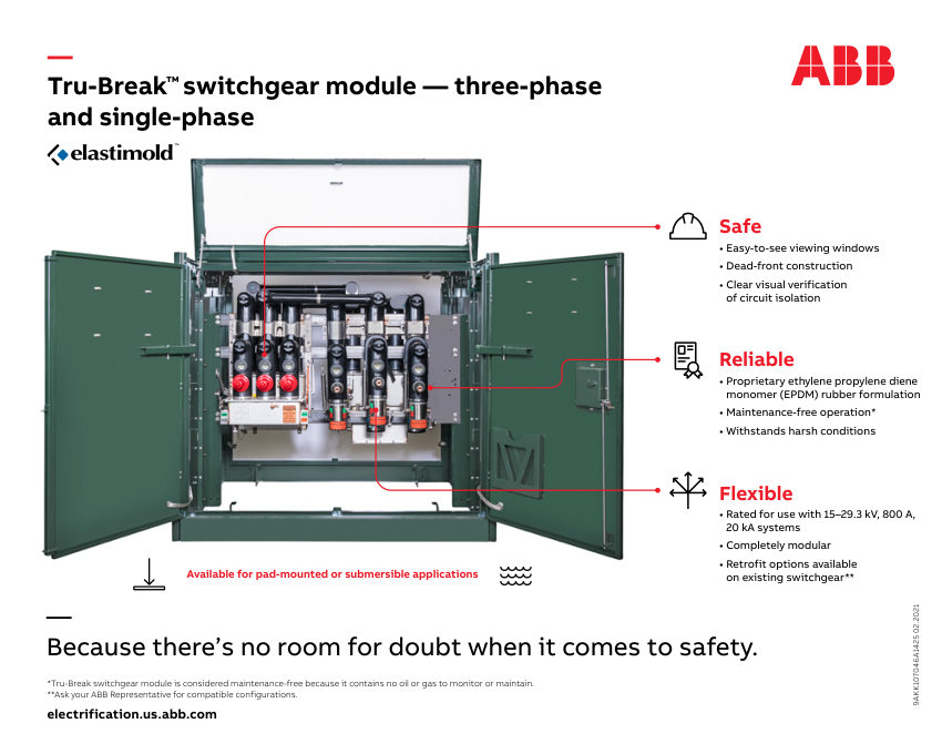 ABB 9AKK107046A1425 cut sheet — first page