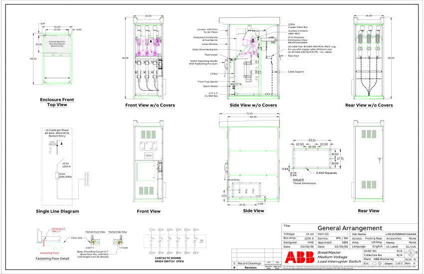 ABB 9AKK108472A6959 cut sheet — first page