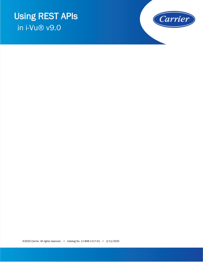 Carrier 11-808-1117-01 cut sheet — first page