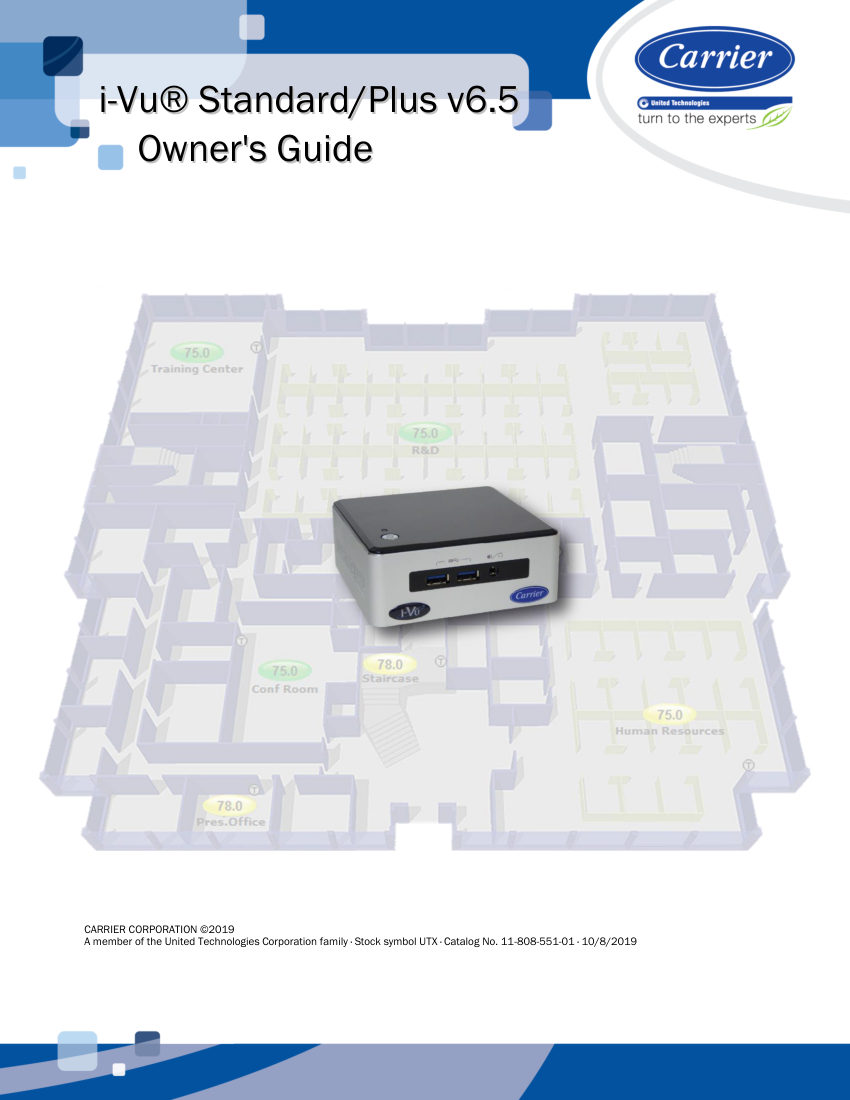 Carrier 11-808-551-01 cut sheet — first page