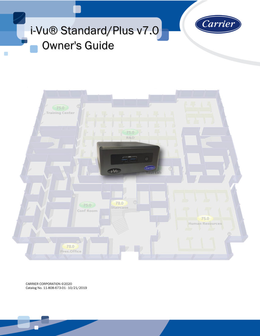 Carrier 11-808-673-01 cut sheet — first page