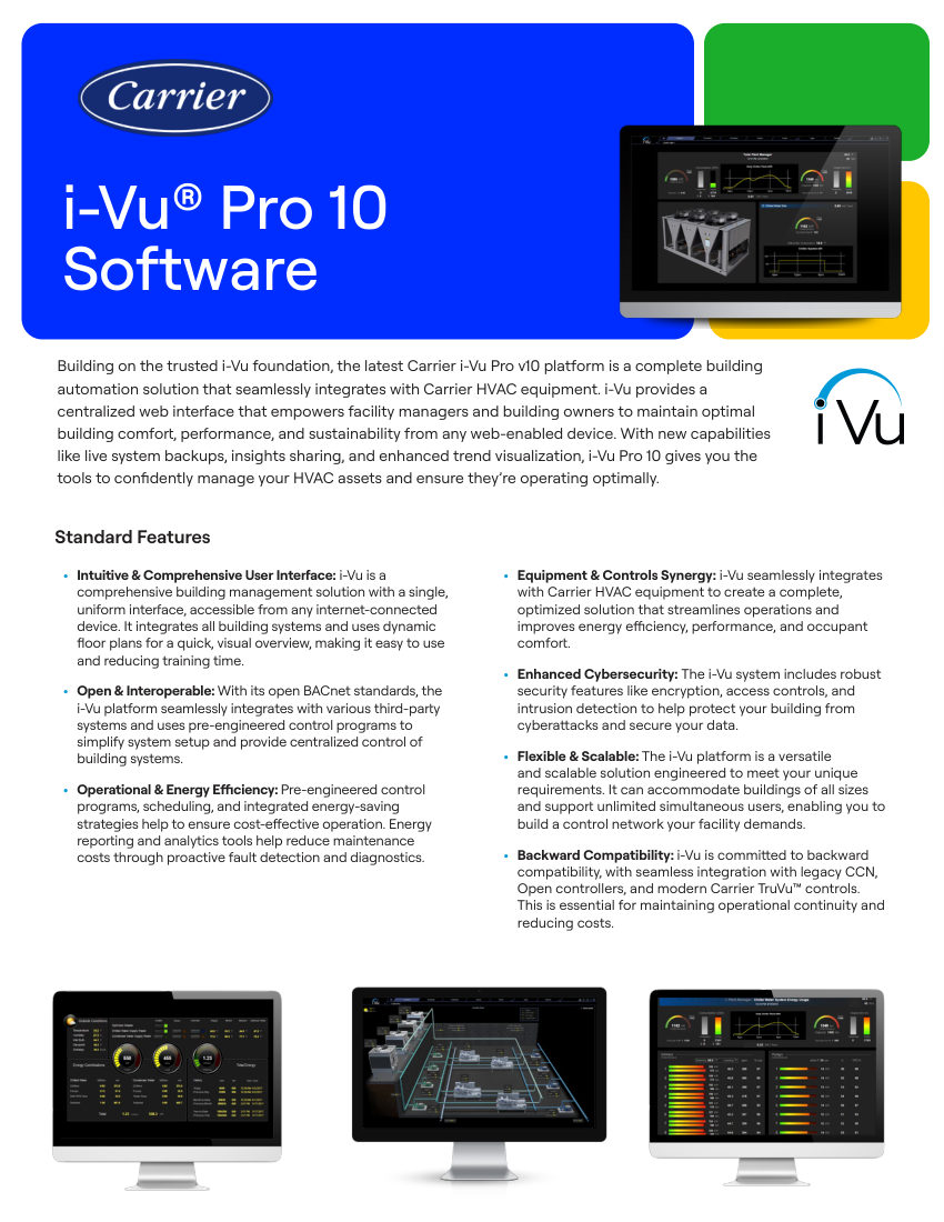 Carrier CIV-OPNPR5 cut sheet — first page
