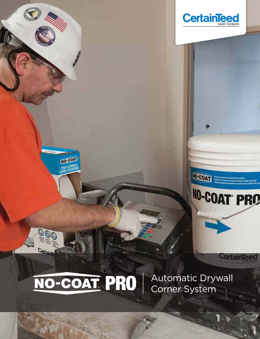 CertainTeed CTG 4201 NO COAT PRO cut sheet — first page