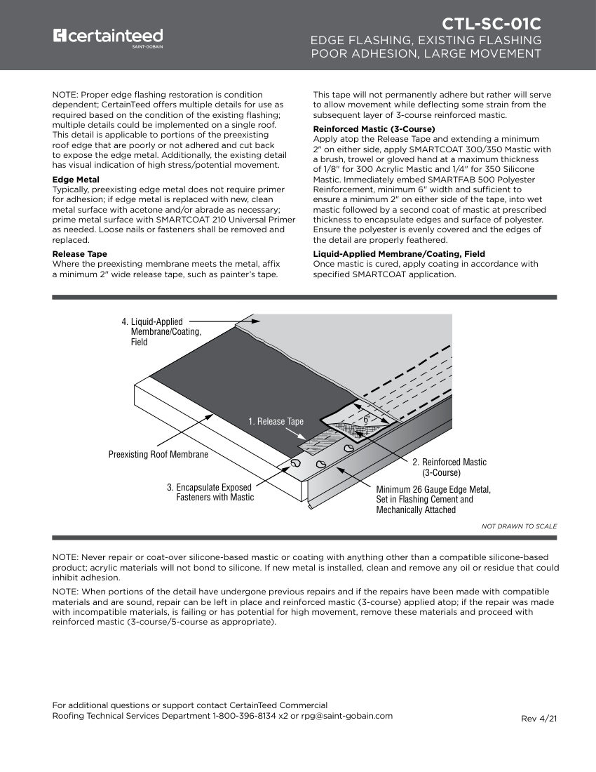 CertainTeed CTL-SC-01C cut sheet — first page