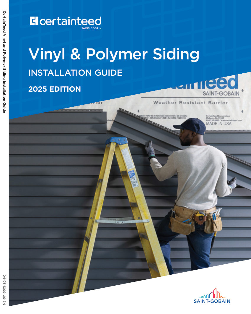 CertainTeed Installation Guide - CERTAplank cut sheet — first page