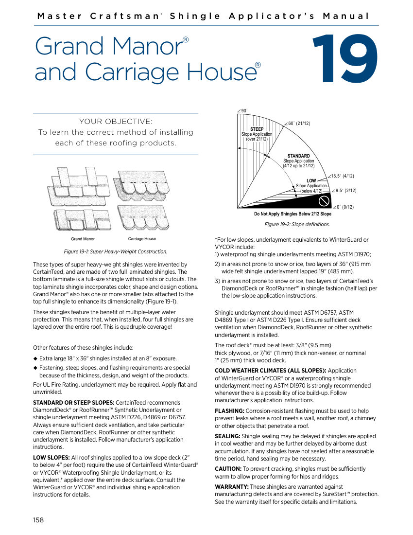 CertainTeed sam manual chapter19 13 03 5418 NA EN 2601 cut sheet — first page