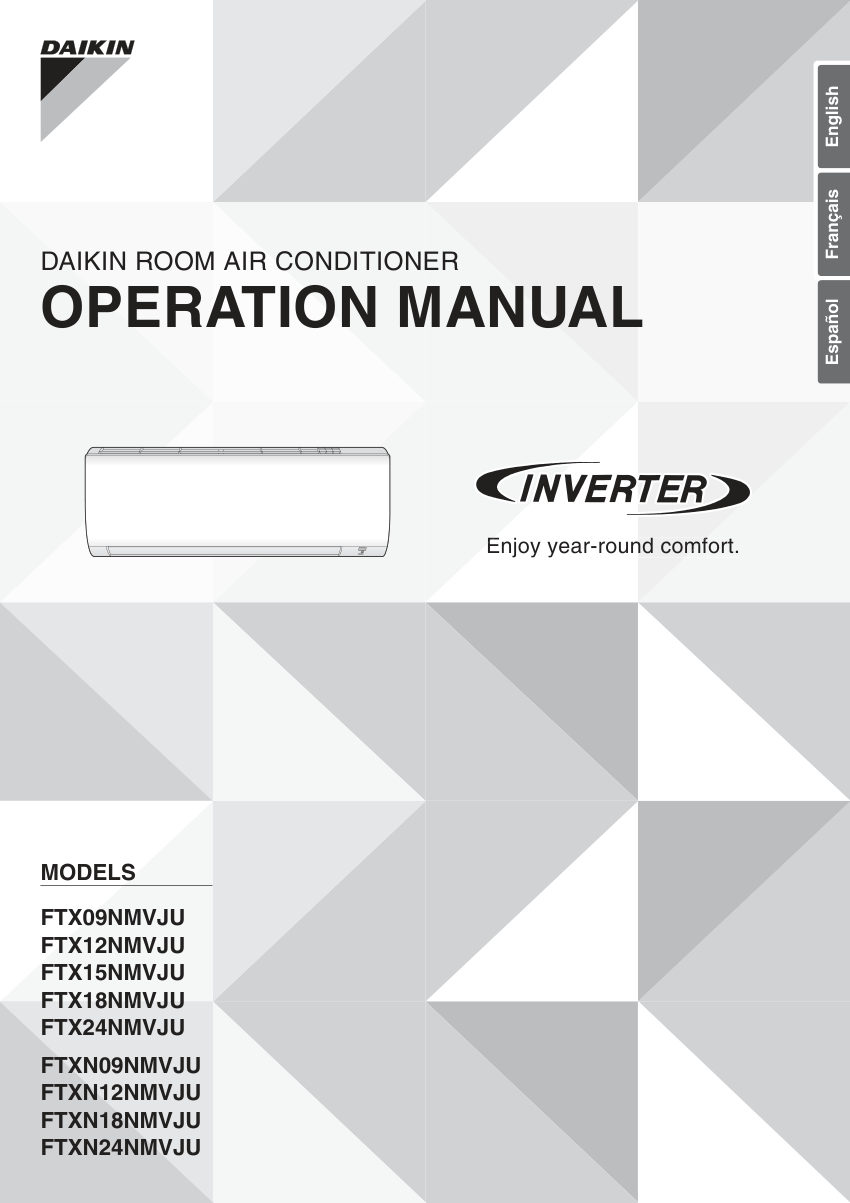 Daikin Daikin OM-FTX_NMVJU cut sheet — first page