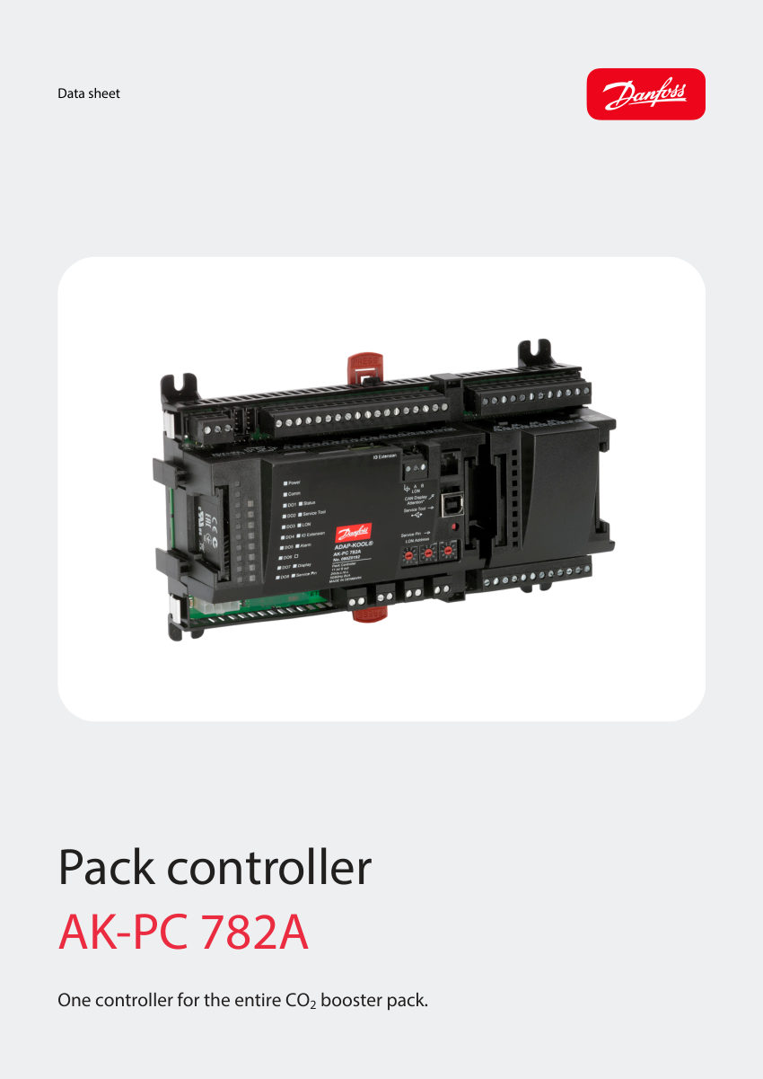 Danfoss 080Z0192 cut sheet — first page