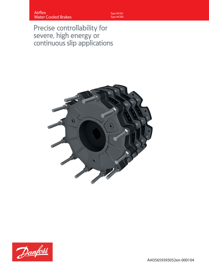 Danfoss WCB2 cut sheet — first page