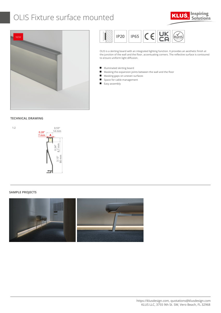 Klus Design A04194 cut sheet — first page