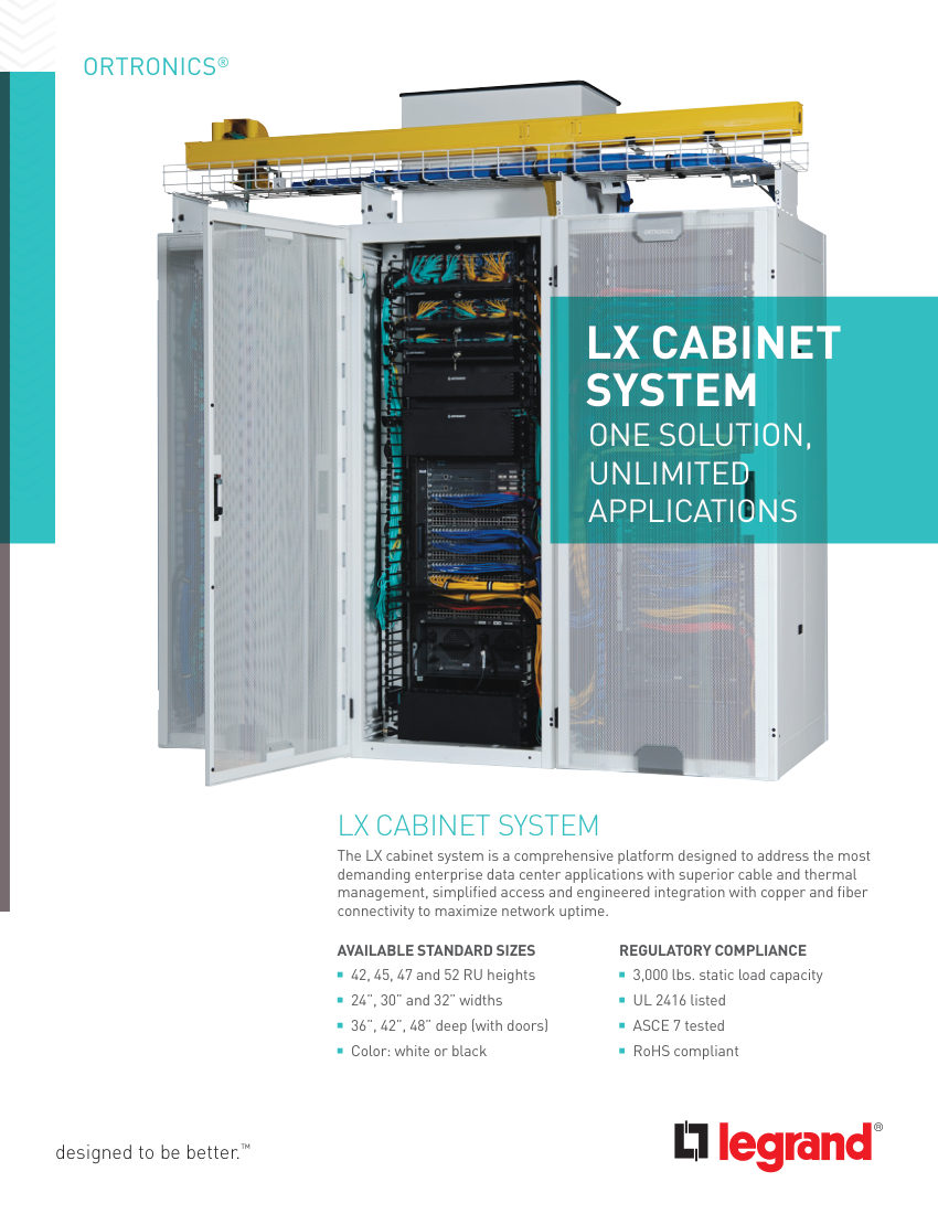 Legrand 0615 cut sheet — first page