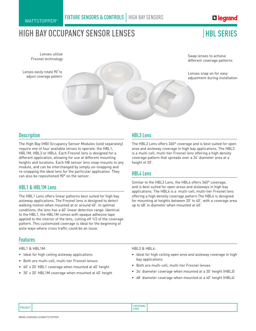 Legrand 25703 cut sheet — first page