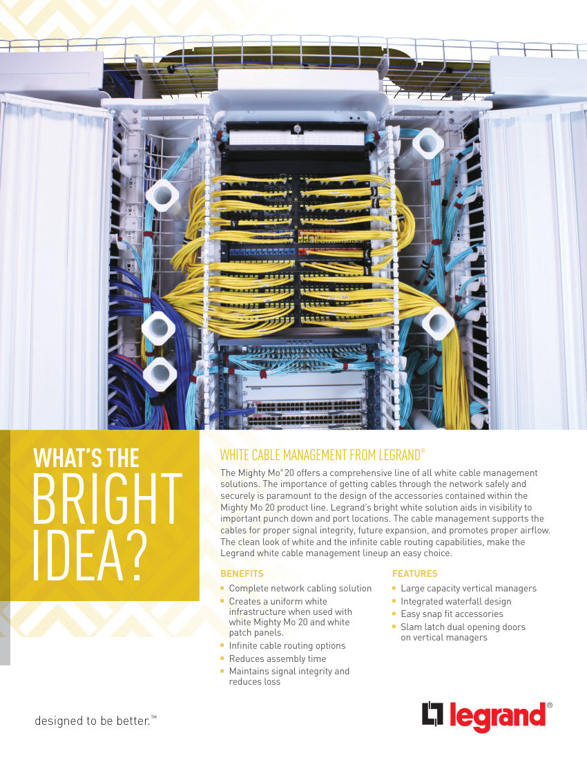 Legrand DPC-CS cut sheet — first page