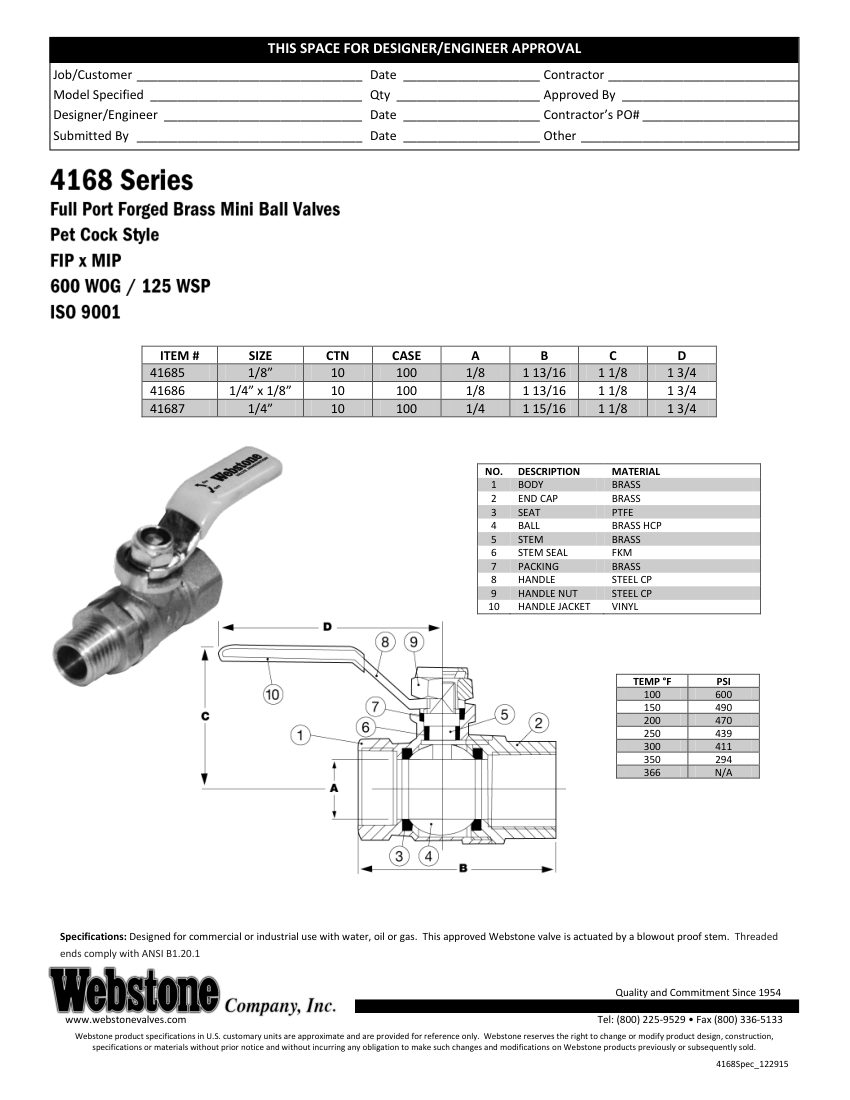NIBCO H-x168_ZSpec cut sheet — first page