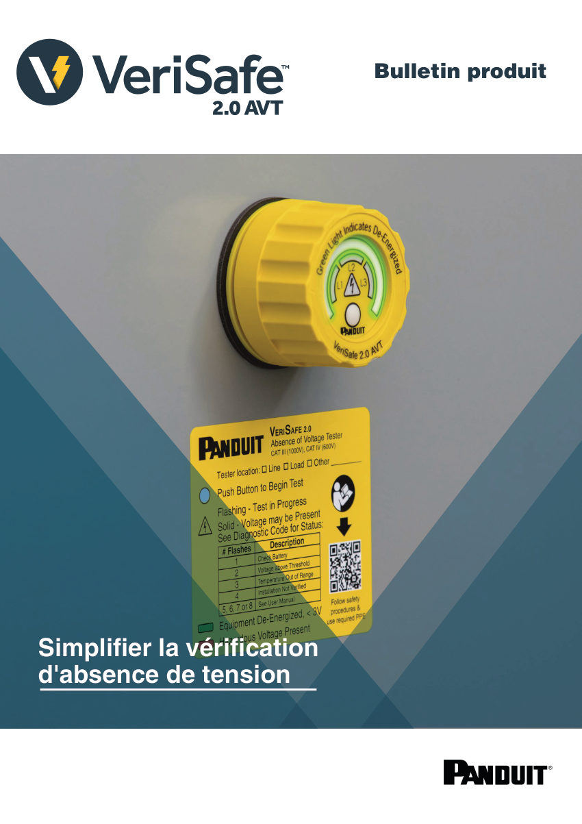 Panduit SFCB24--SA-FRA cut sheet — first page