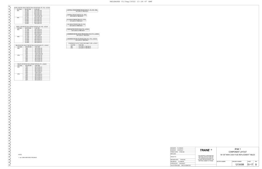 Trane 12134388_B cut sheet — first page