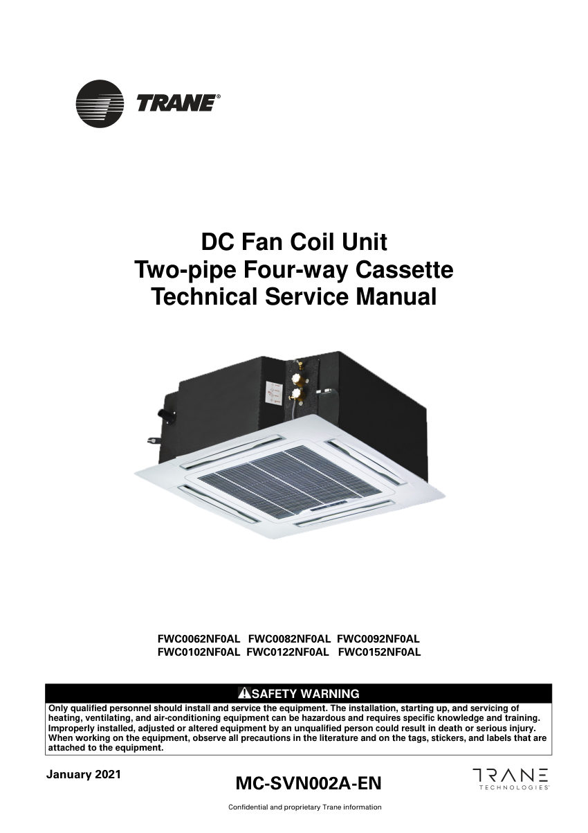 Trane MC-SVN002A-EN_04072021 cut sheet — first page