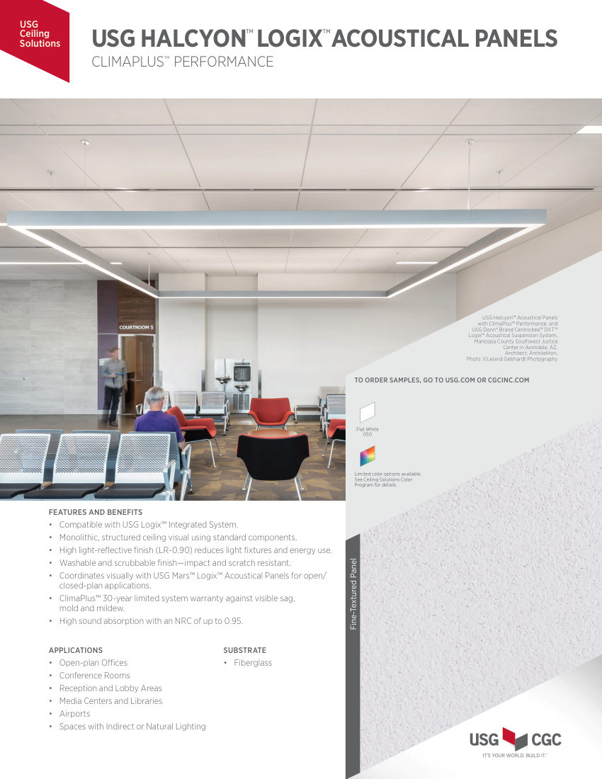 USG 97407 cut sheet — first page