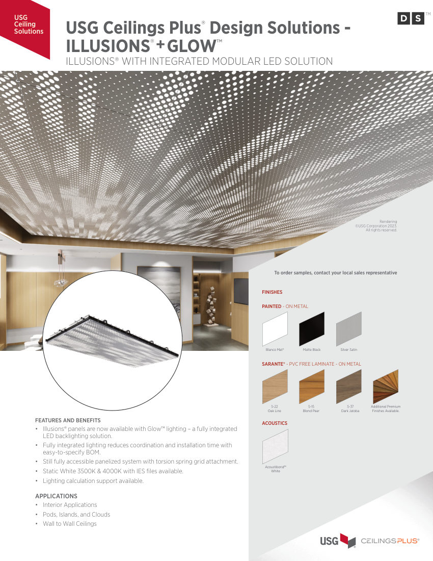 USG IC321572 cut sheet — first page