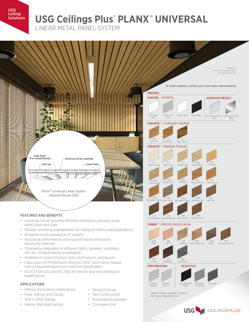USG IC349048 cut sheet — first page