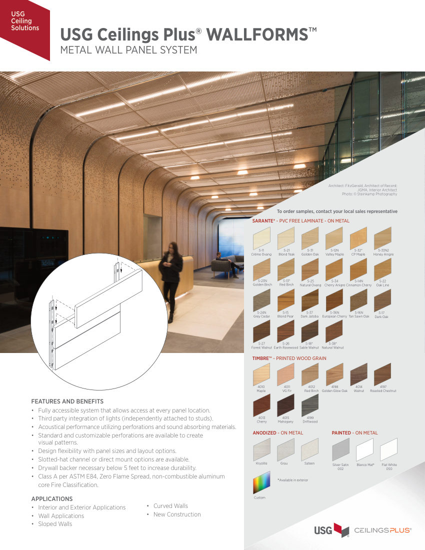 USG IC5415 cut sheet — first page