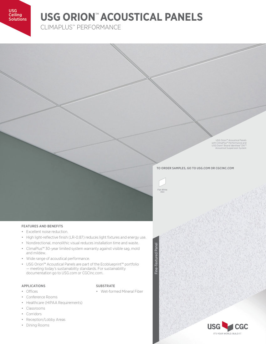USG SC2648 cut sheet — first page