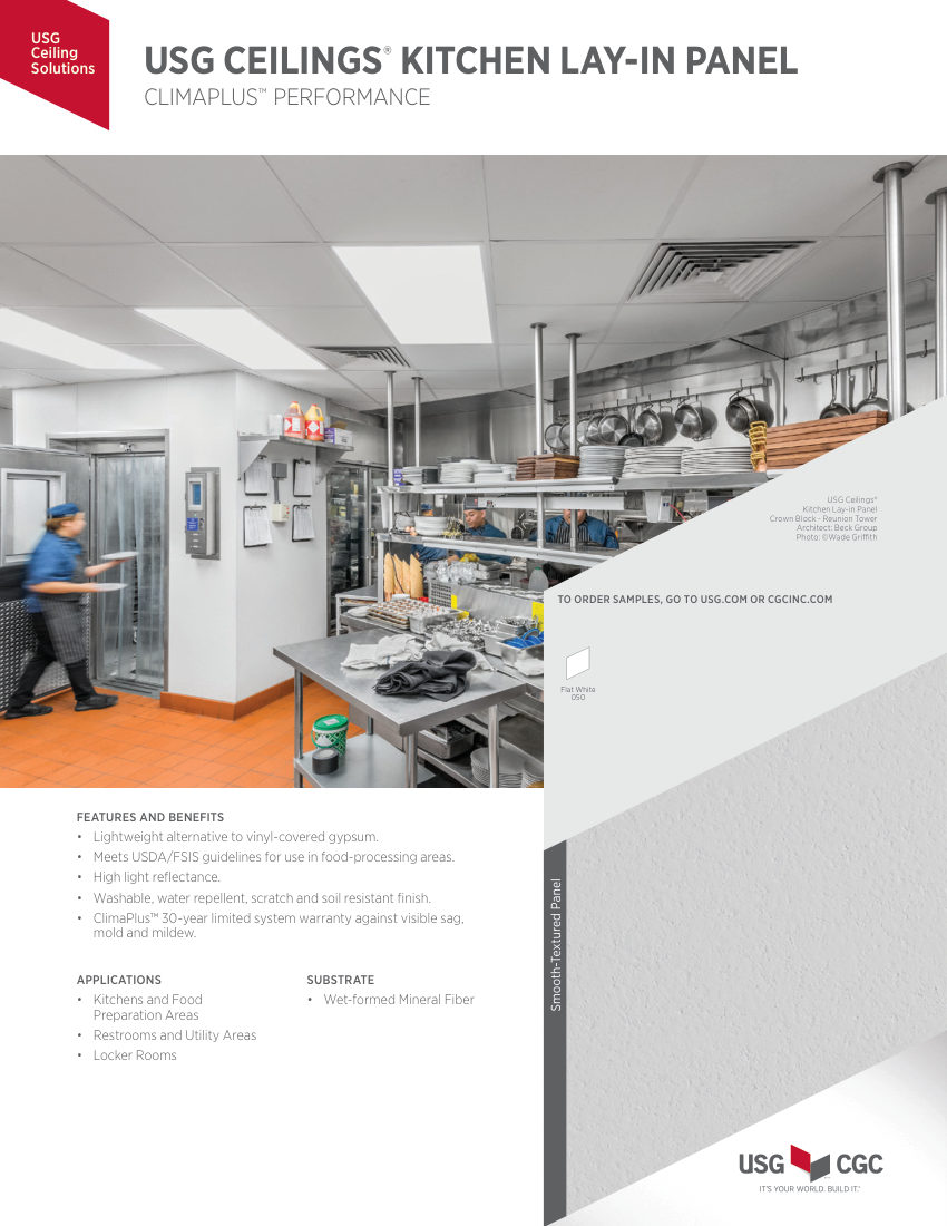 USG SC3226 cut sheet — first page